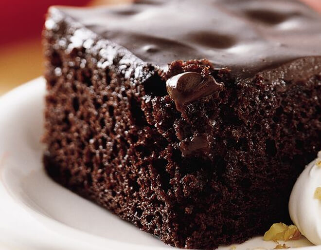 chocolate gelatin cake